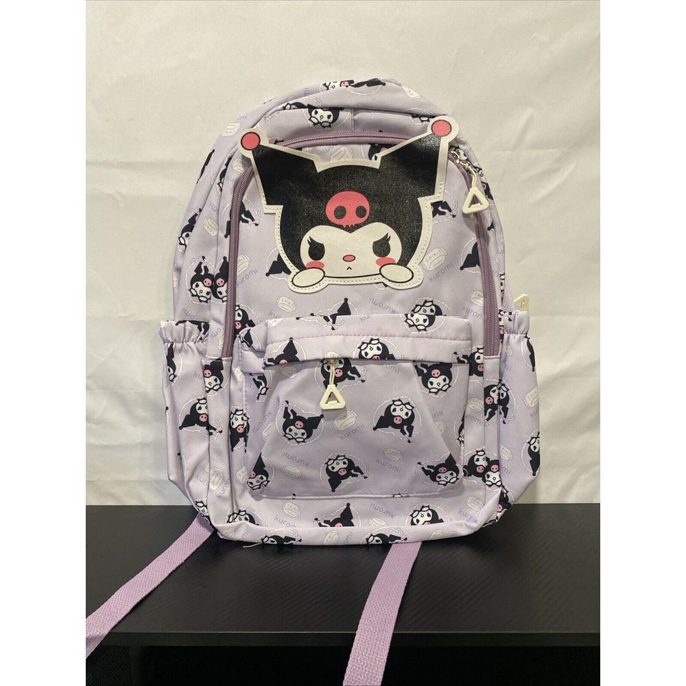 Sanrio Kawaii Kuromi🌸CUTE🌸School Backpack Big Size NEW